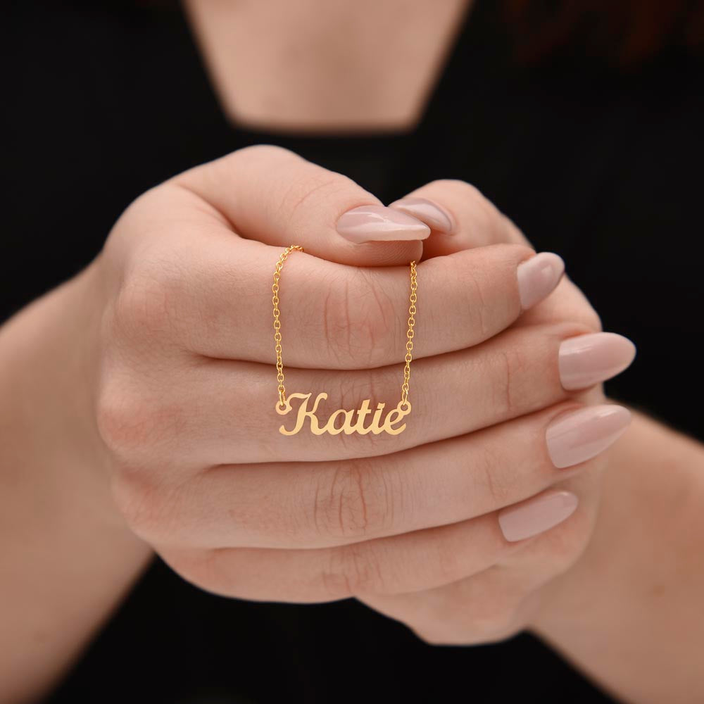 Custom Name Necklace - Anniversary Gift For Her