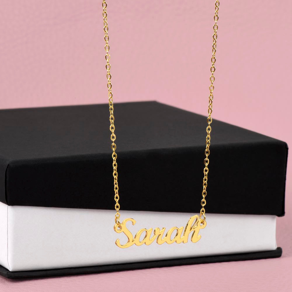 Custom Name Necklace - Anniversary Gift For Her