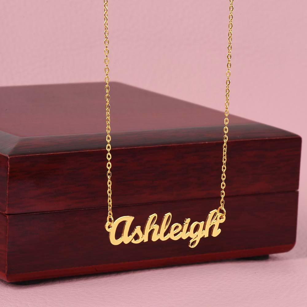 Custom Name Necklace - Anniversary Gift For Her