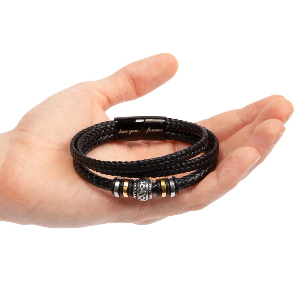 Dad You Are The Greatest - "Love You Forever" Bracelet - Father's Day Gift