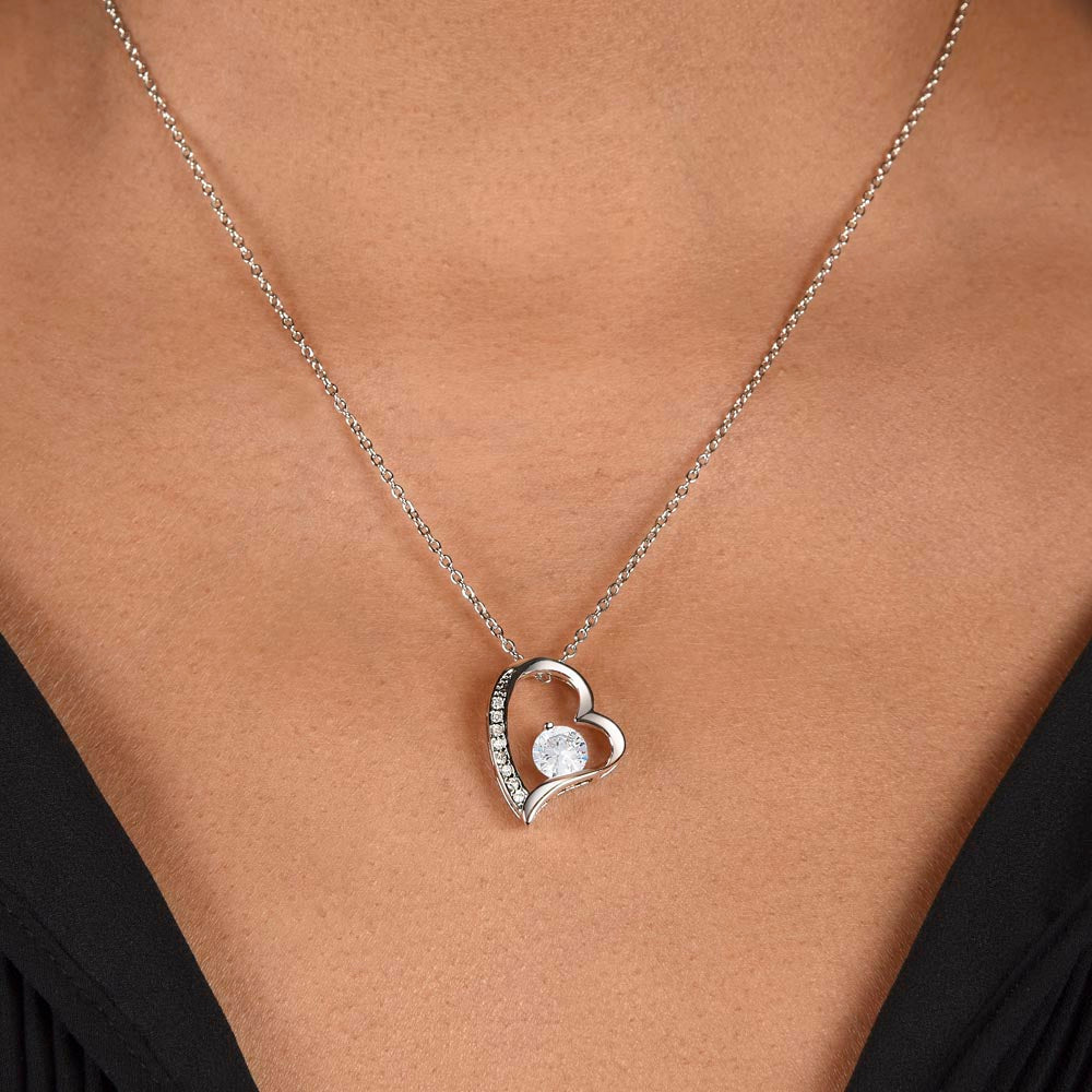Daughter Believe In Yourself, Forever Love Necklace, Gift For Daughter From Dad, Birthday Christmas Gift Idea