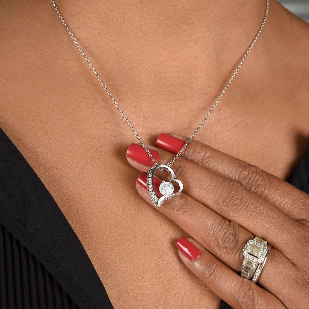 Daughter You Are Loved, Forever Love Necklace, Daughter Gift From Dad